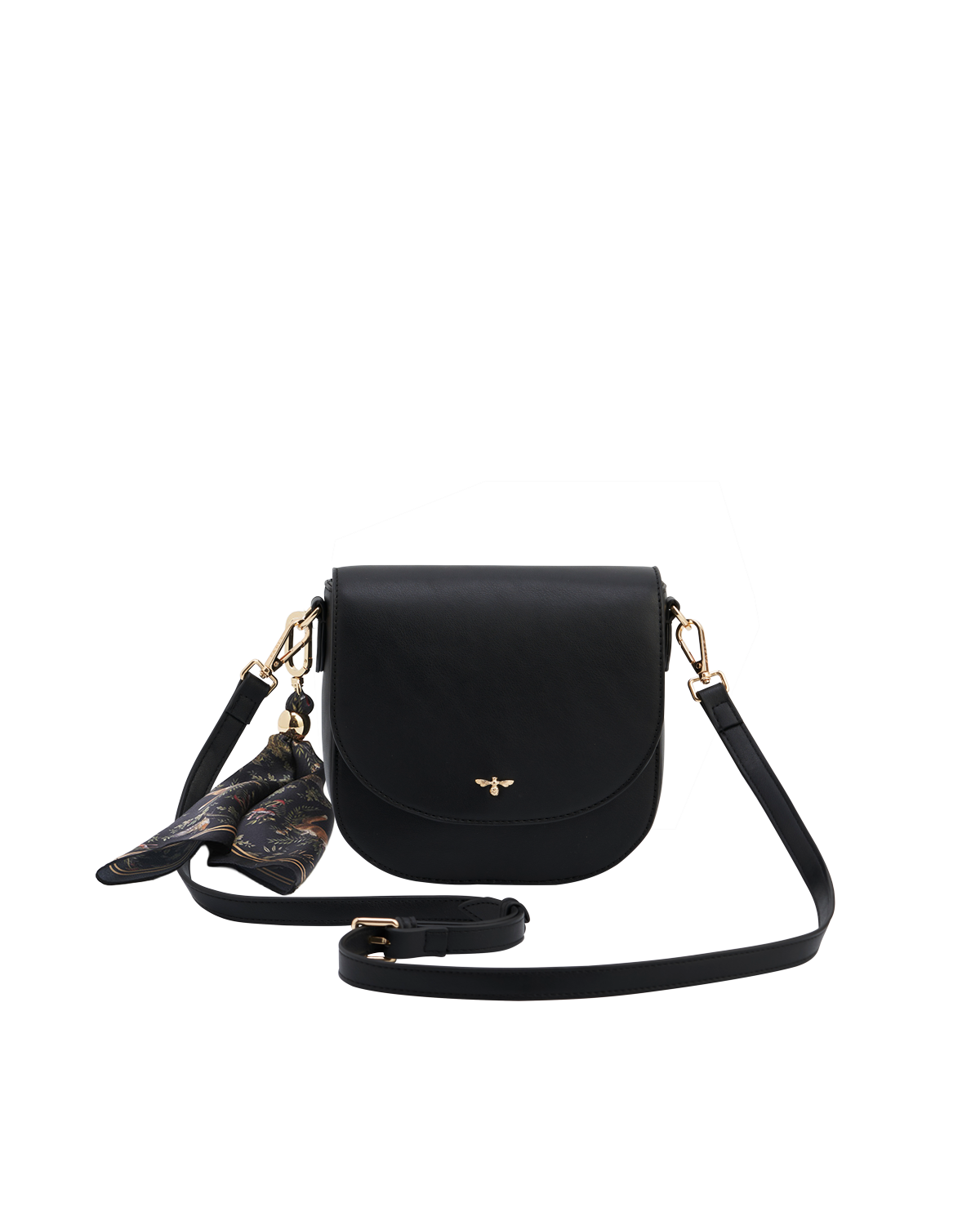 fable-england-beth-saddle-crossbody-tasche-schwarz-sattel image 1