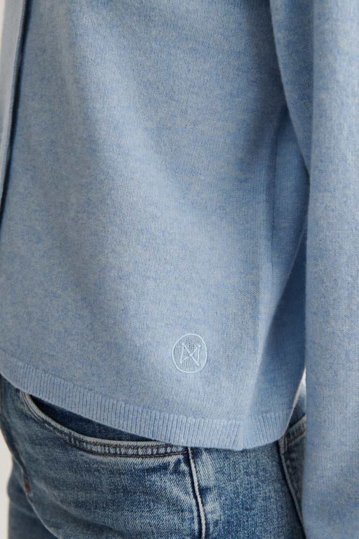 basic-apparel-selem-cardigan-light-blue-merinowolle image 4