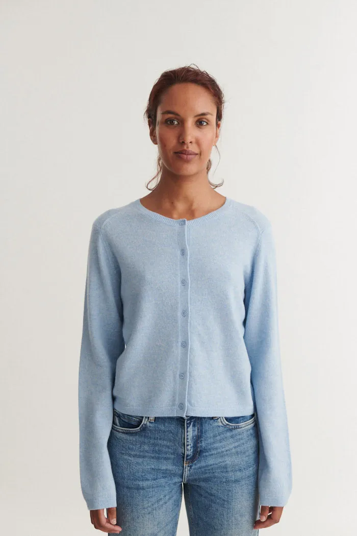 basic-apparel-selem-cardigan-light-blue-merinowolle image 1