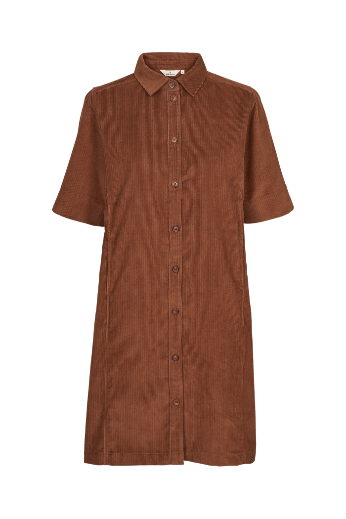 basic-apparel-millu-dress-hemdkleid-tortoise-shell-bio image 5