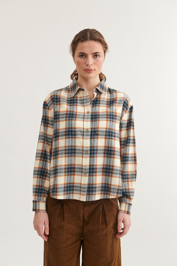 basic-apparel-kira-shirt-hemd-copen-blue-bio-baumwolle image 1