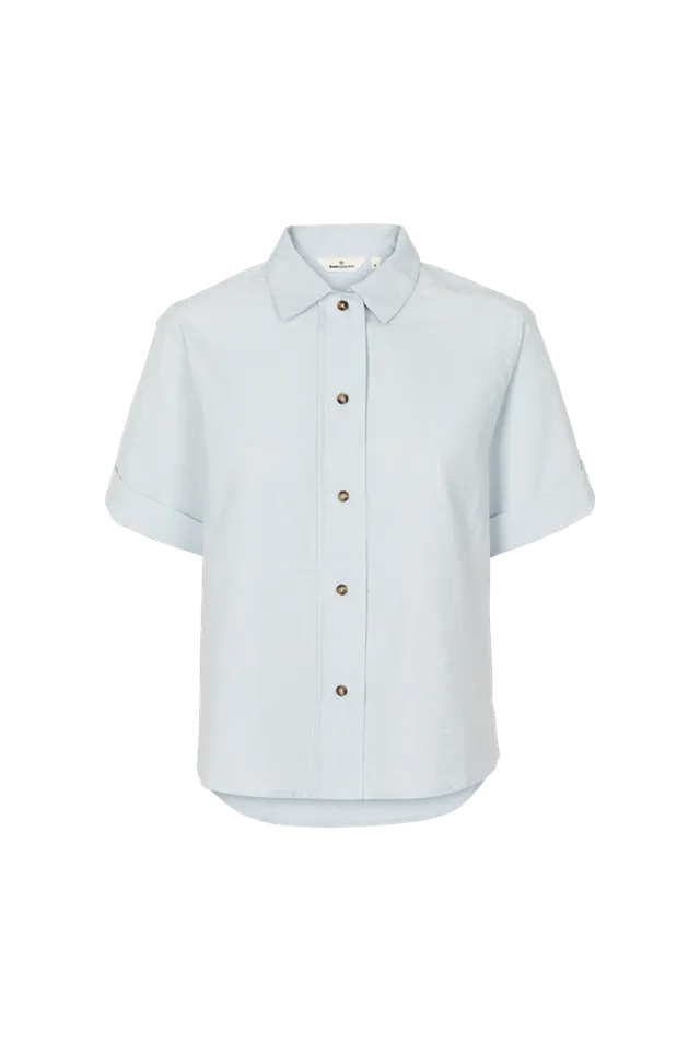 basic-apparel-anisse-shirt-damen-bluse-ashley-blue-gestreift image 1