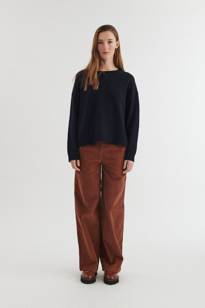 basic-apparel-liz-o-neck-pullover-navy-merinowolle image 4
