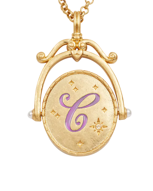 fable-england-jewellery-c-cornflower-halskette-gold image 1