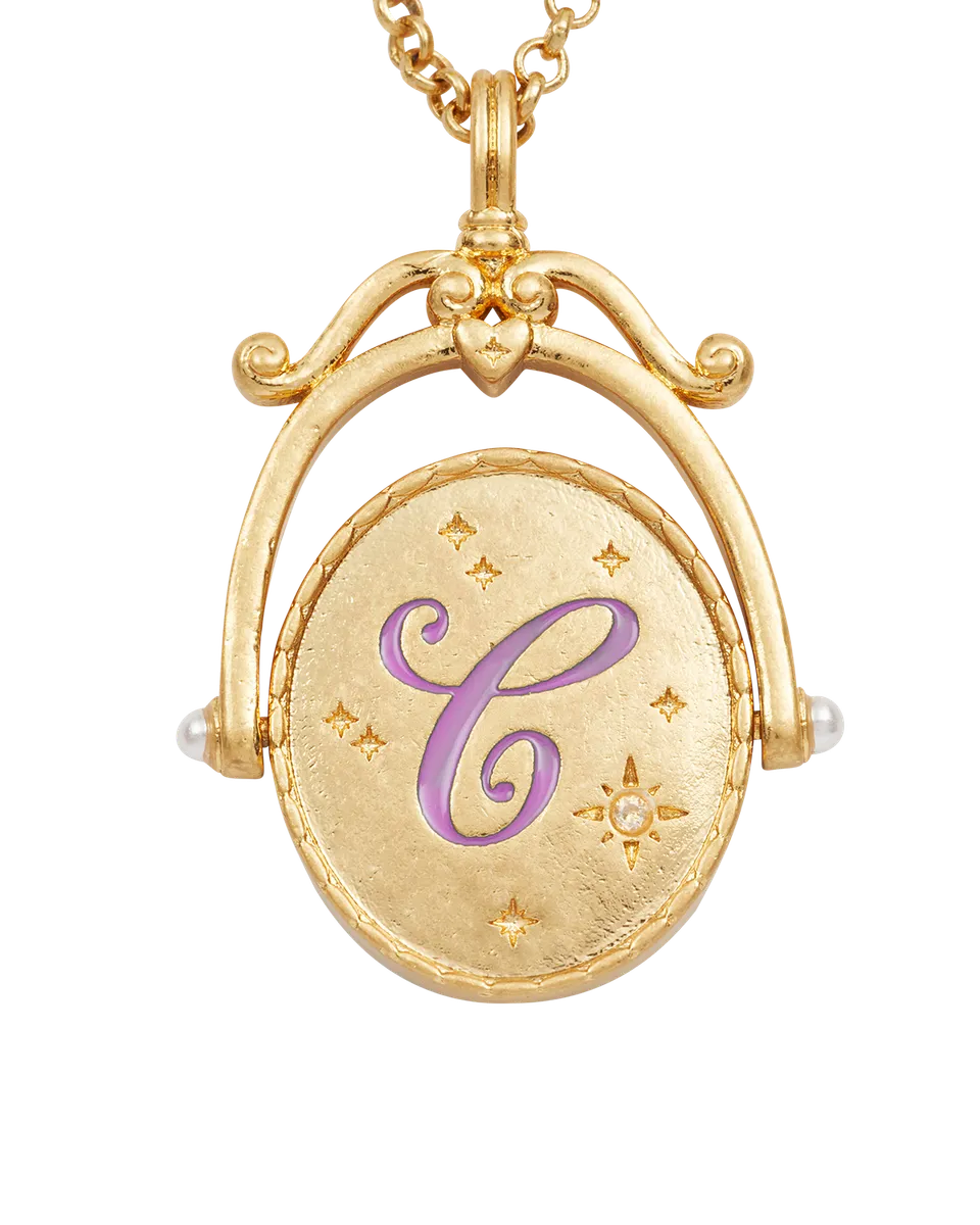fable-england-jewellery-c-cornflower-halskette-gold image 1