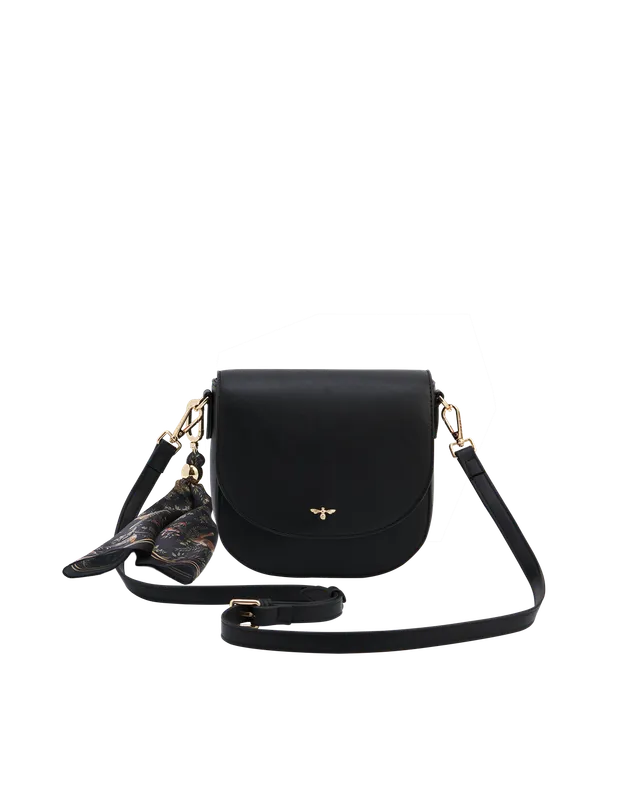 fable-england-beth-saddle-crossbody-tasche-schwarz-sattel image 1