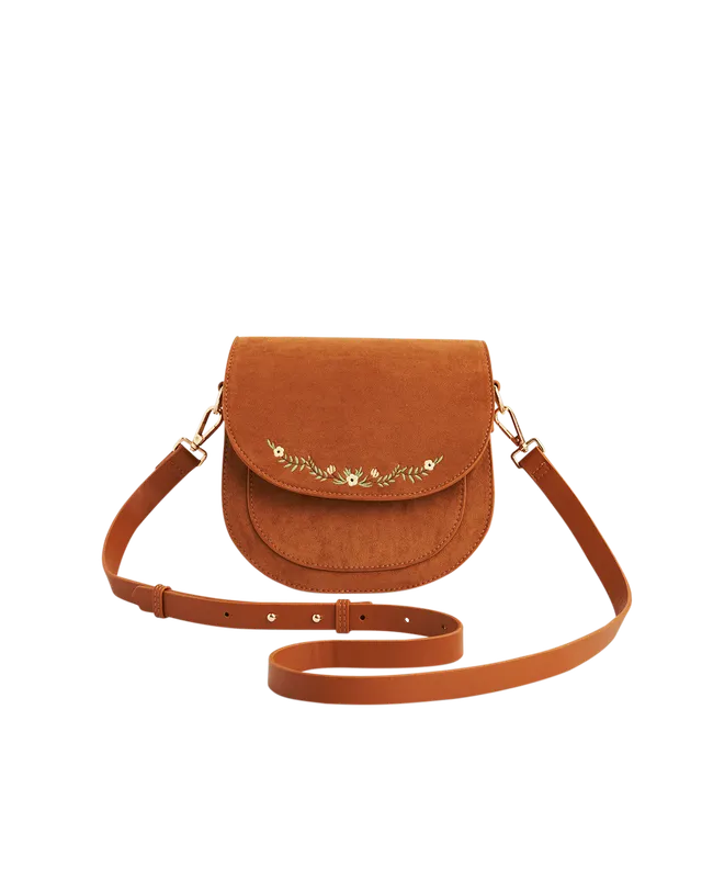 fable-england-saddle-bag-umh-ngetasche-braun-bestickt image 1