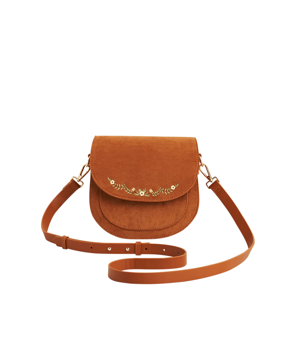 fable-england-saddle-bag-umh-ngetasche-braun-bestickt image 1