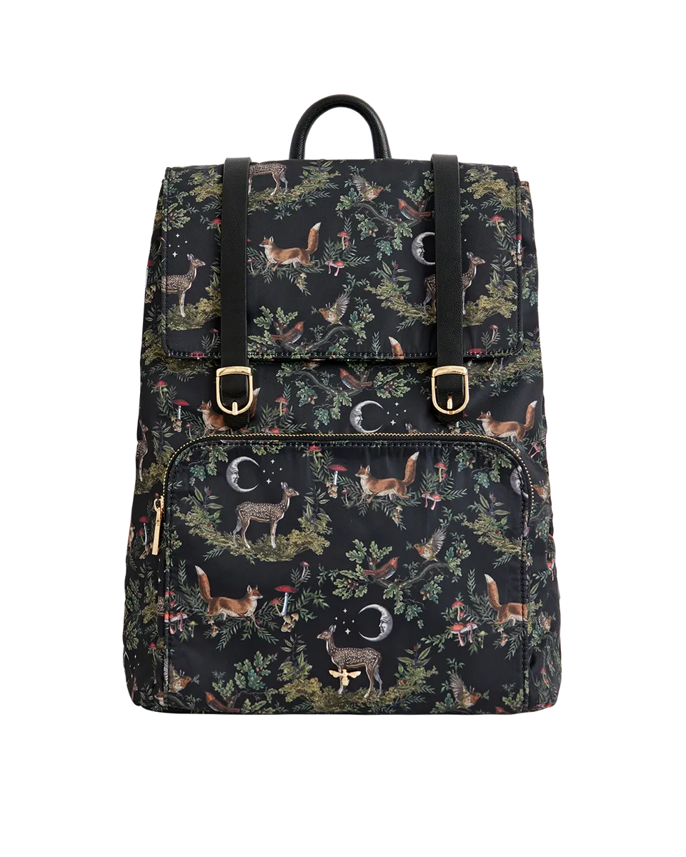 fable-england-handbags-a-night-s-tale-rucksack-midnight-print image 1