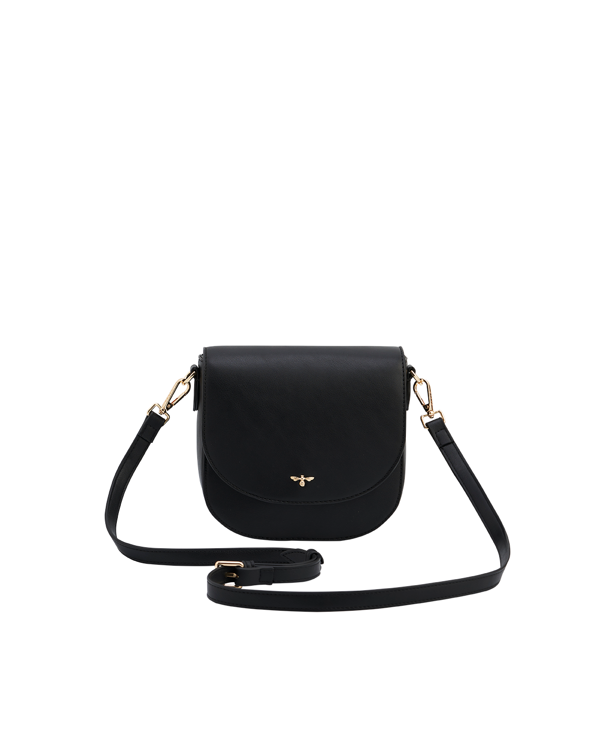 fable-england-beth-saddle-crossbody-tasche-schwarz-sattel image 2