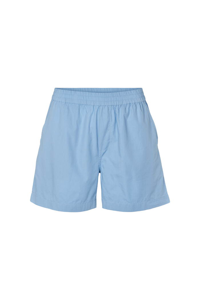 basic-apparel-silje-shorts-damen-blissful-blue-bio-baumwolle image 5
