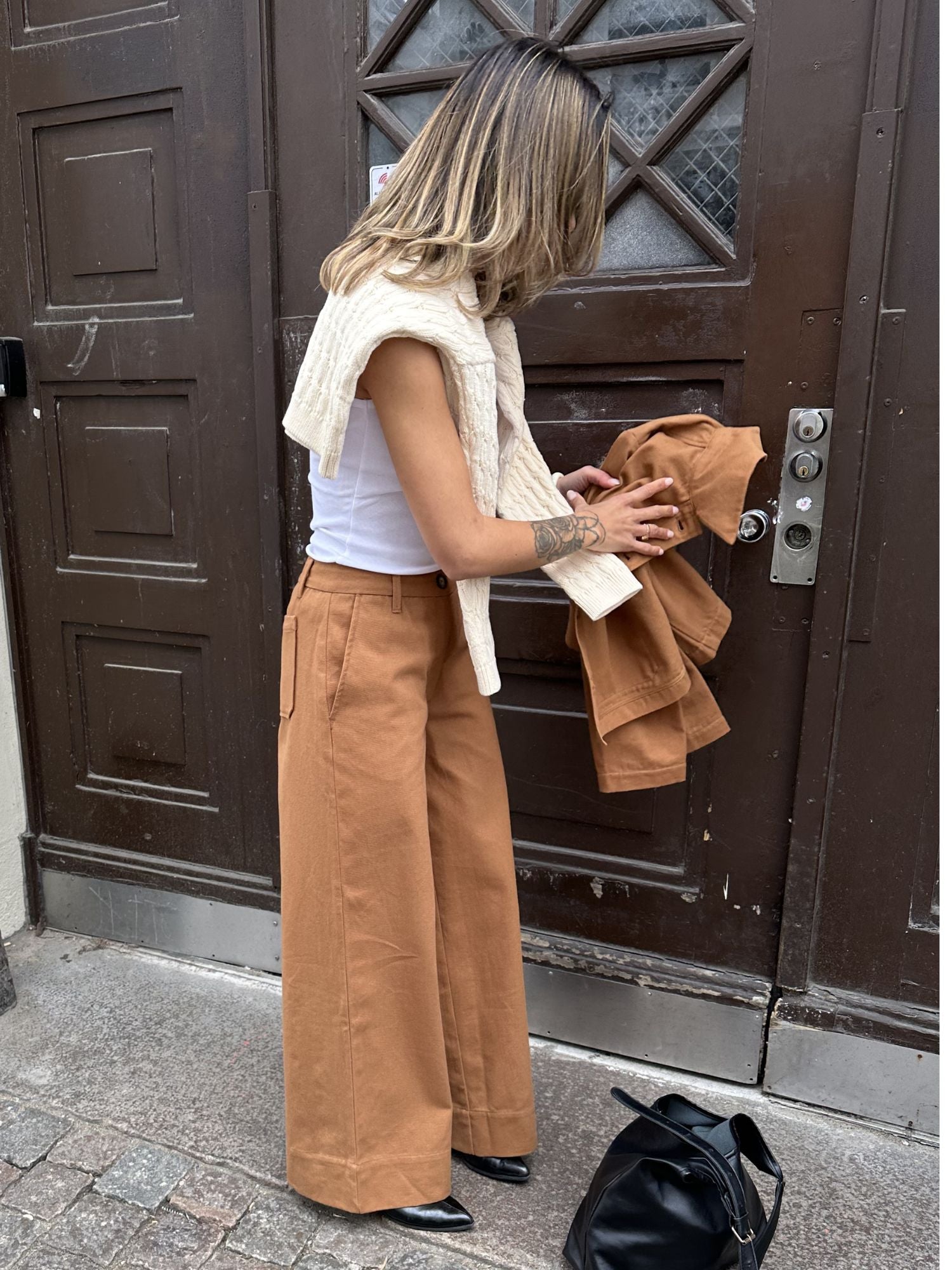 basic-apparel-lilla-pants-stoffhose-nuthatch-bio-baumwolle image 2