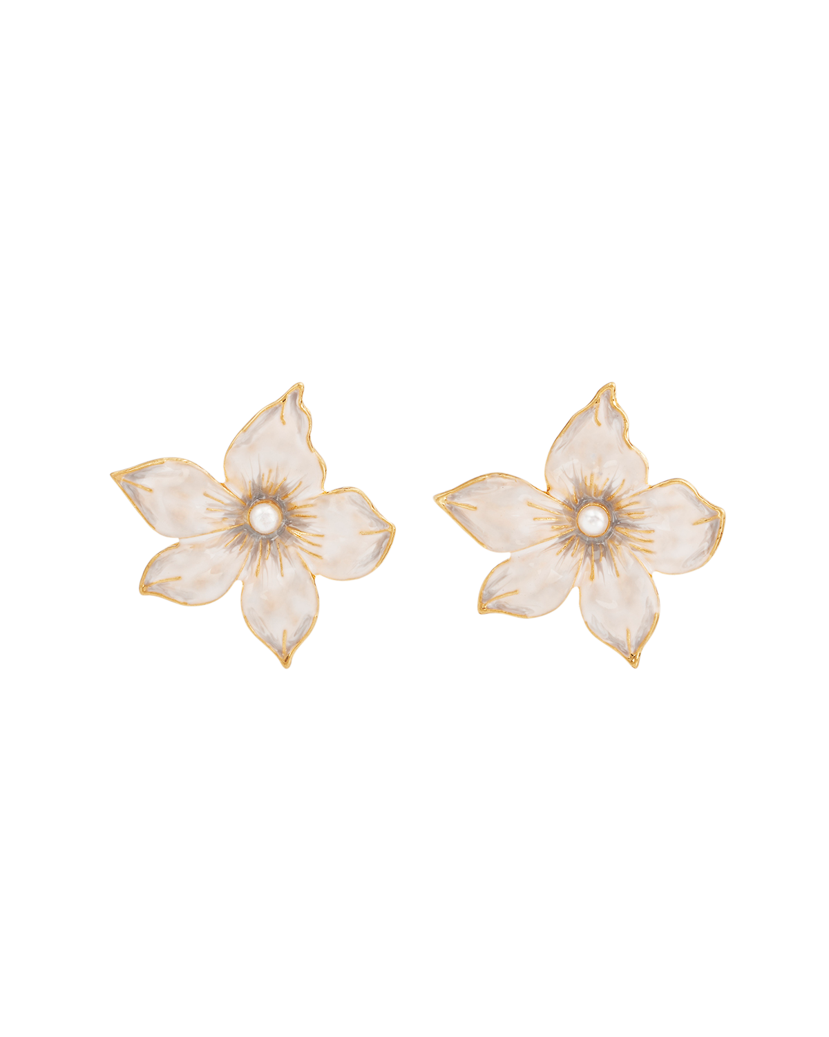 fable-england-jasmine-pearl-ohrstecker-gold-oversized-perle image 1