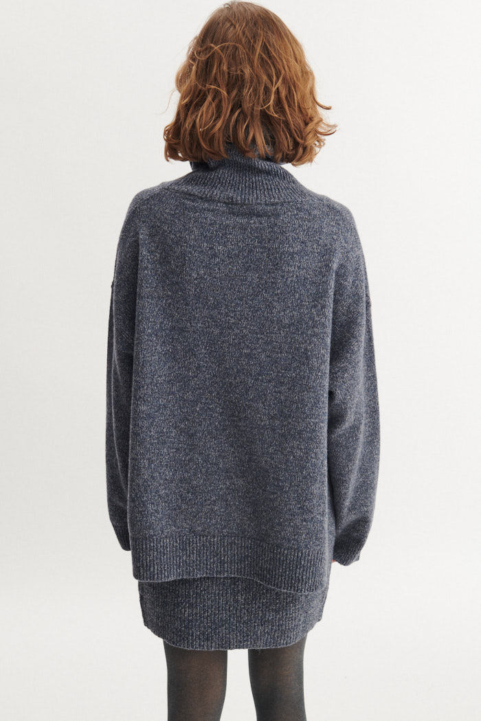 basic-apparel-randi-t-neck-ba296-07-pullover-poppy-seed-sky-captain-wolle image 2