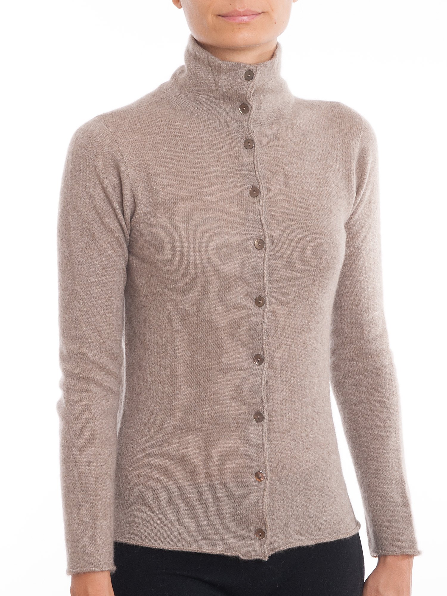 dalle-piane-cashmere-strickjacke-kaschmir-knopfleiste-damen image 3