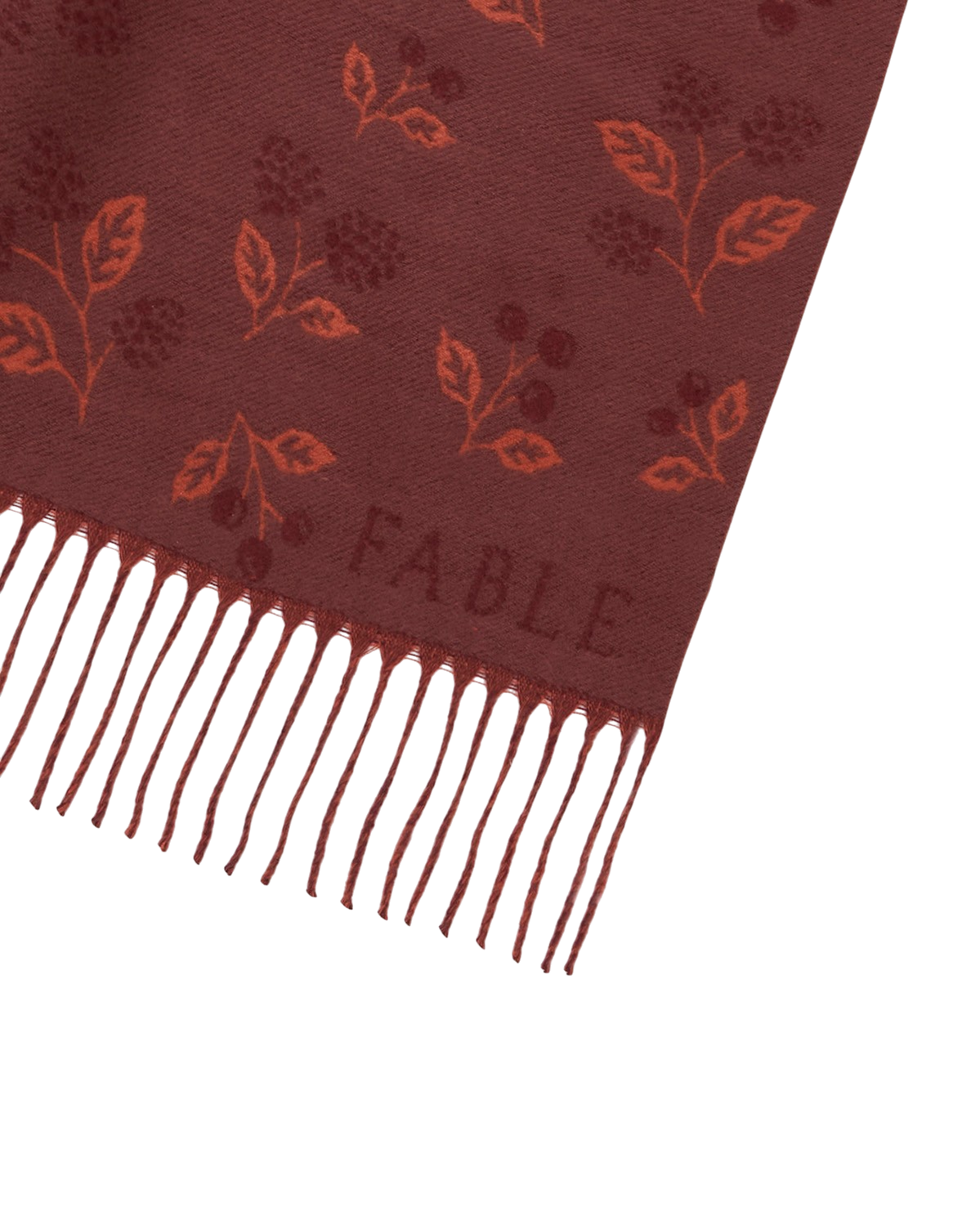 fable-england-blackberry-jacquard-schal-burgundy image 5