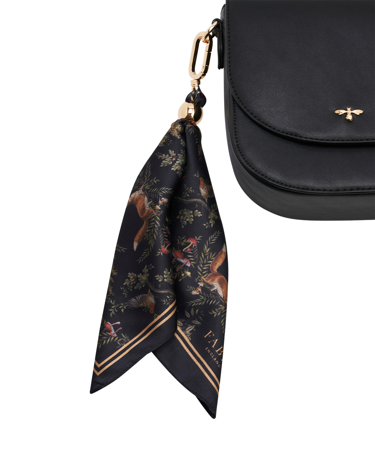 fable-england-beth-saddle-crossbody-tasche-schwarz-sattel image 8