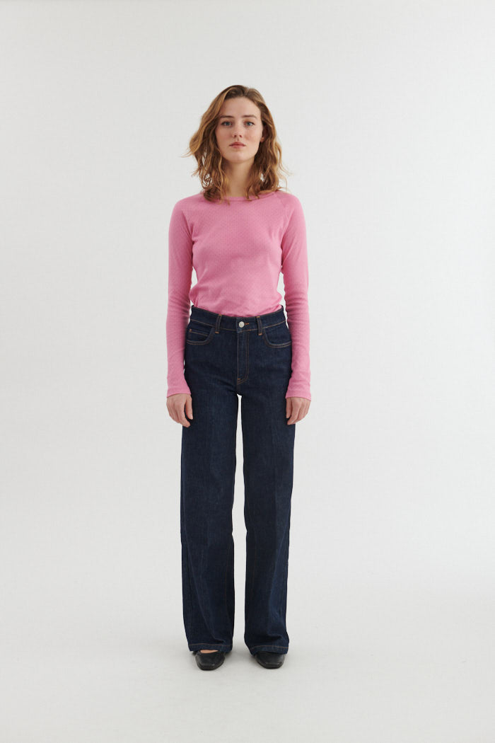 basic-apparel-arense-ls-tee-longsleeve-cashmere-rose-slim-bio image 5