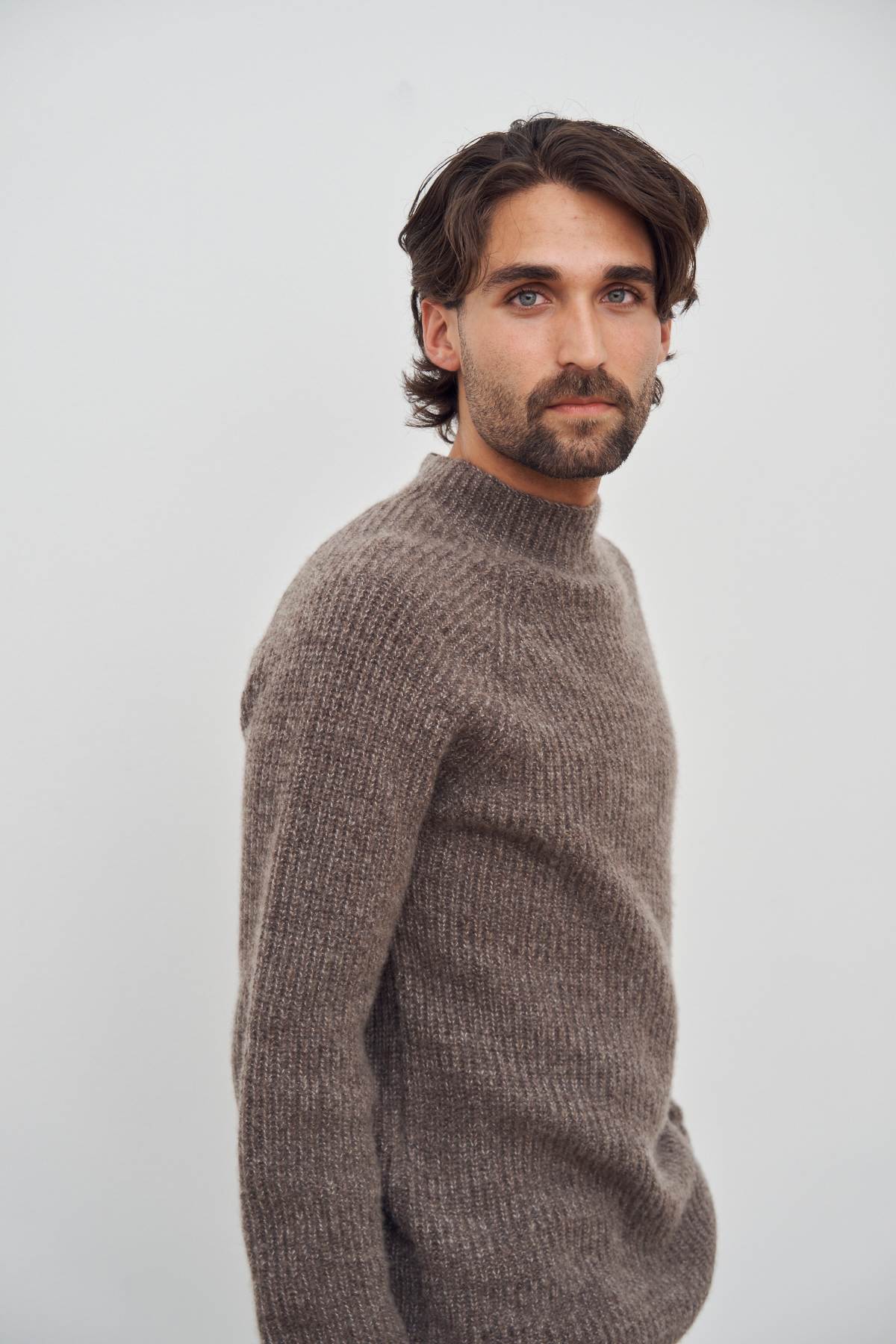 care-by-me-karl-sweater-herrenpullover-kaschmir-dunkelbraun image 5