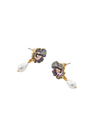 fable-england-jewellery-gold-pansy-ohrstecker-perle-lila image 4