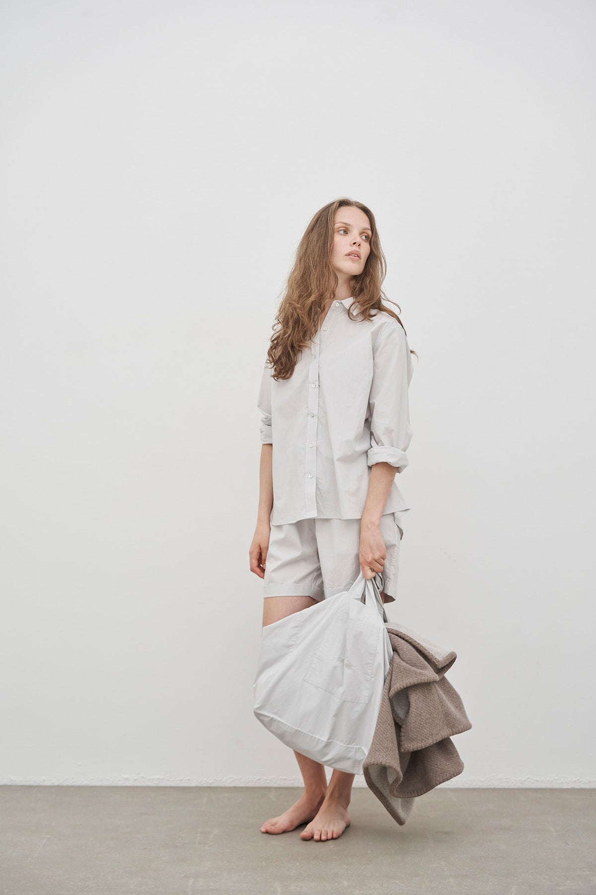 care-by-me-laura-shopping-bag-stofftasche-schwarz-bio-baumwolle image 2