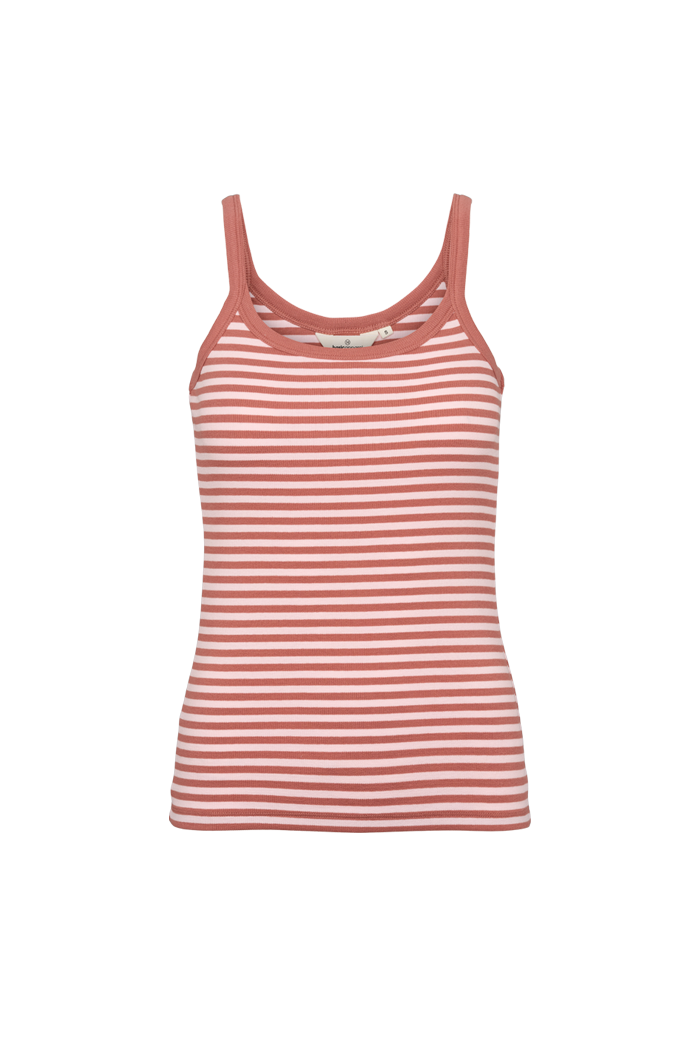 basic-apparel-ludmilla-strap-top-cedar-wood-gestreift-bio image 3