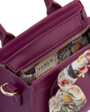 fable-england-floral-engravings-mini-plum-tote-handtasche image 7