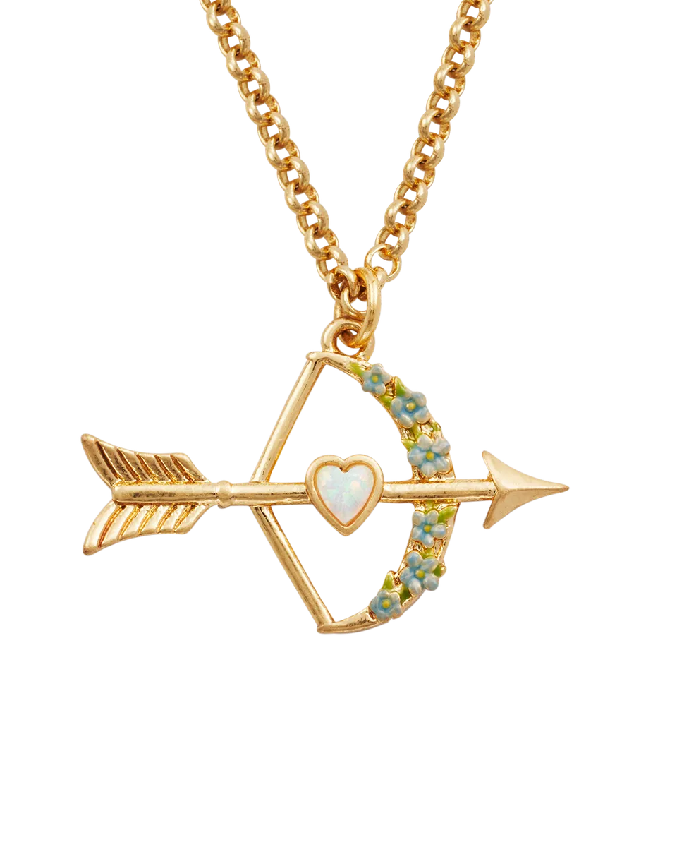 fable-england-cupids-bow-kette-gold-herz-email image 1