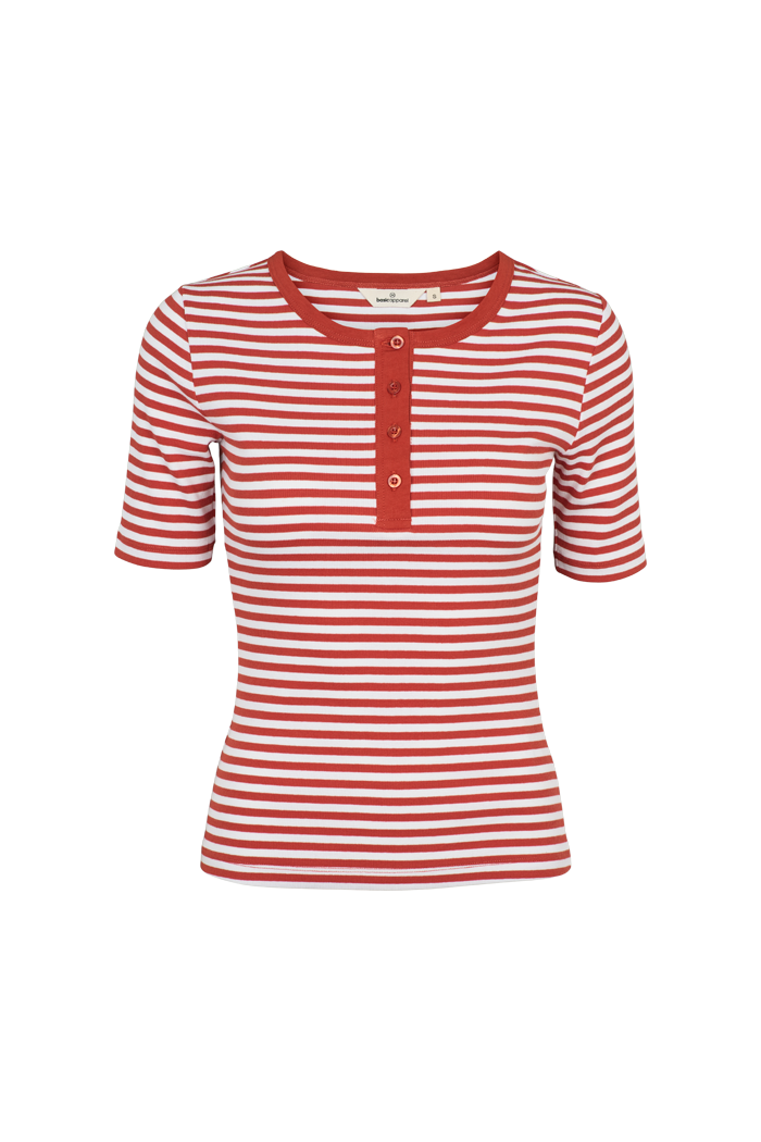 basic-apparel-ludmilla-t-shirt-streifen-roibus-wei image 1