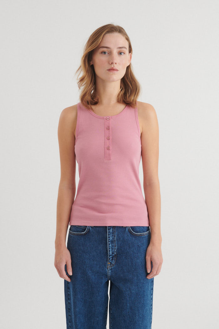 basic-apparel-ludmilla-granddad-tank-top-cashmere-rose-bio image 1
