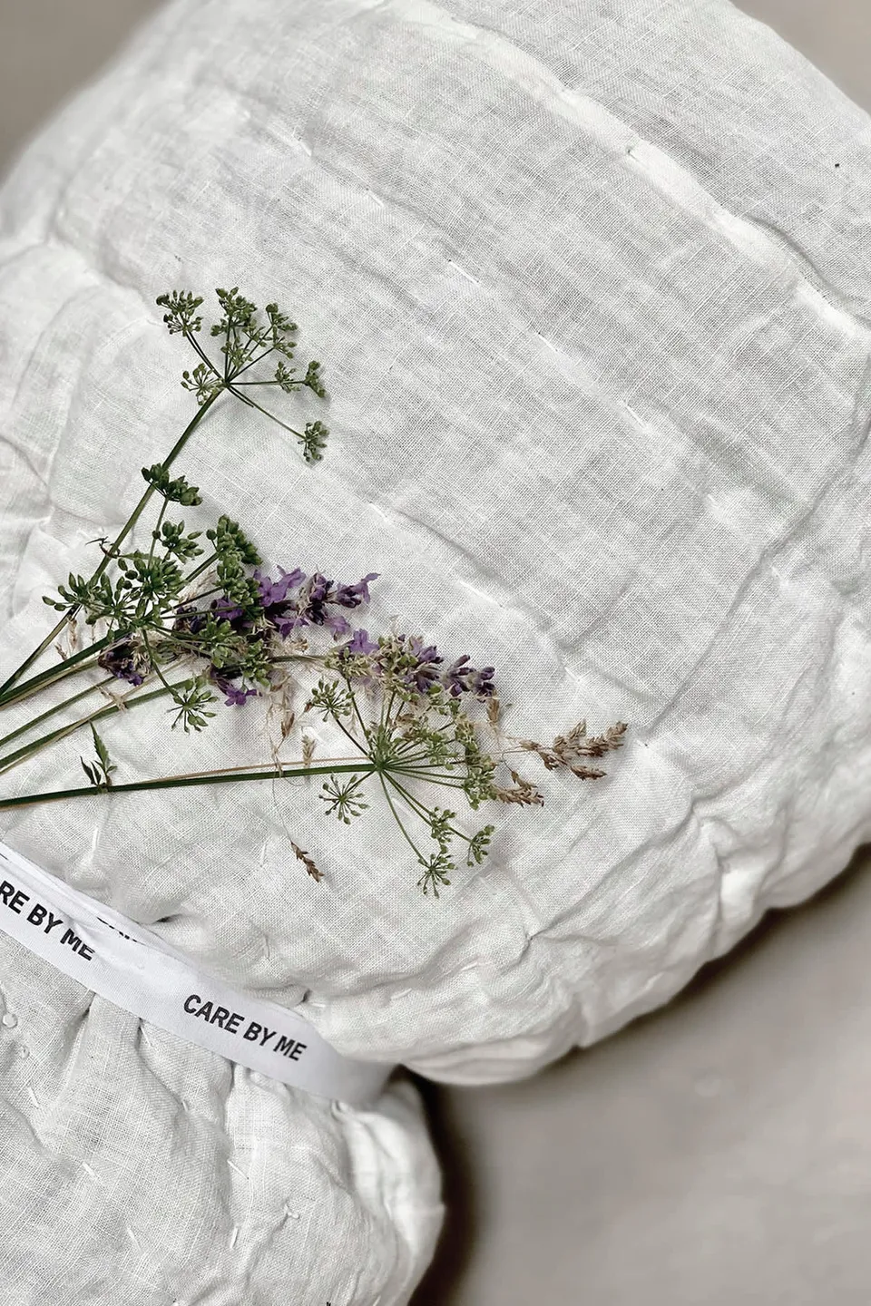 care-by-me-waste-quilt-leinen-decke-nature-140x220 image 1