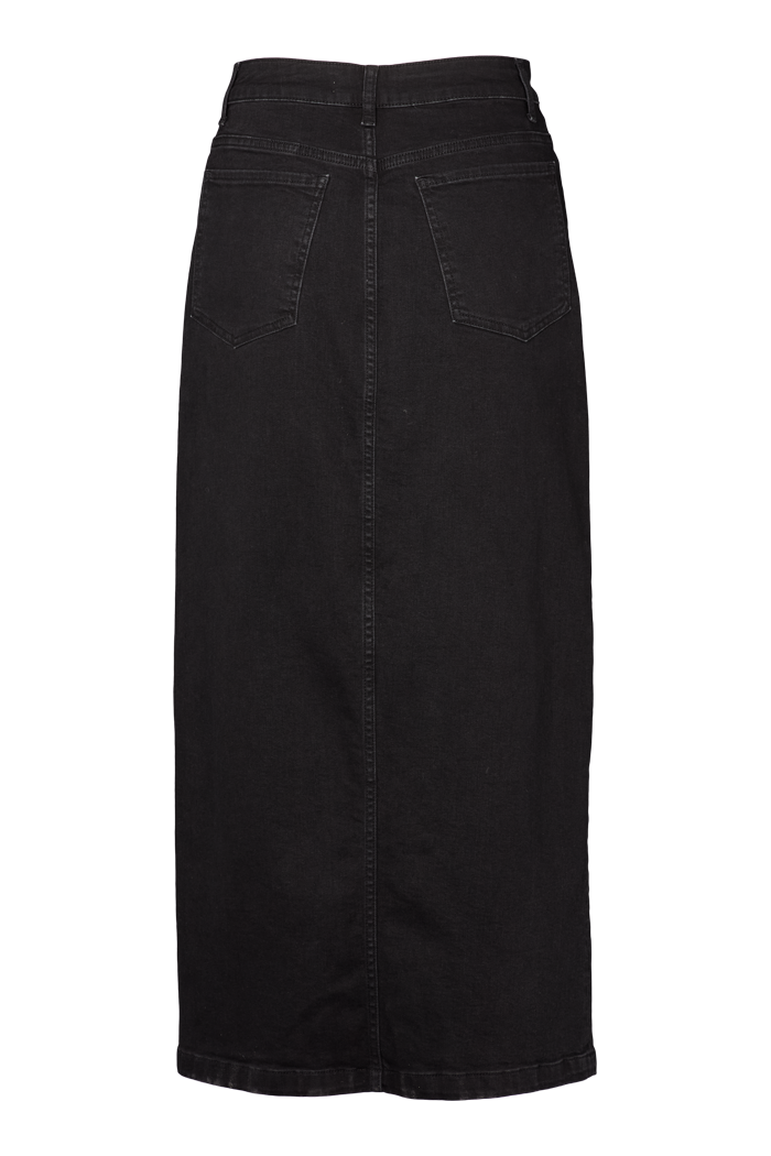 basic-apparel-enya-jeansrock-schwarz-bio-baumwolle-stretch image 7