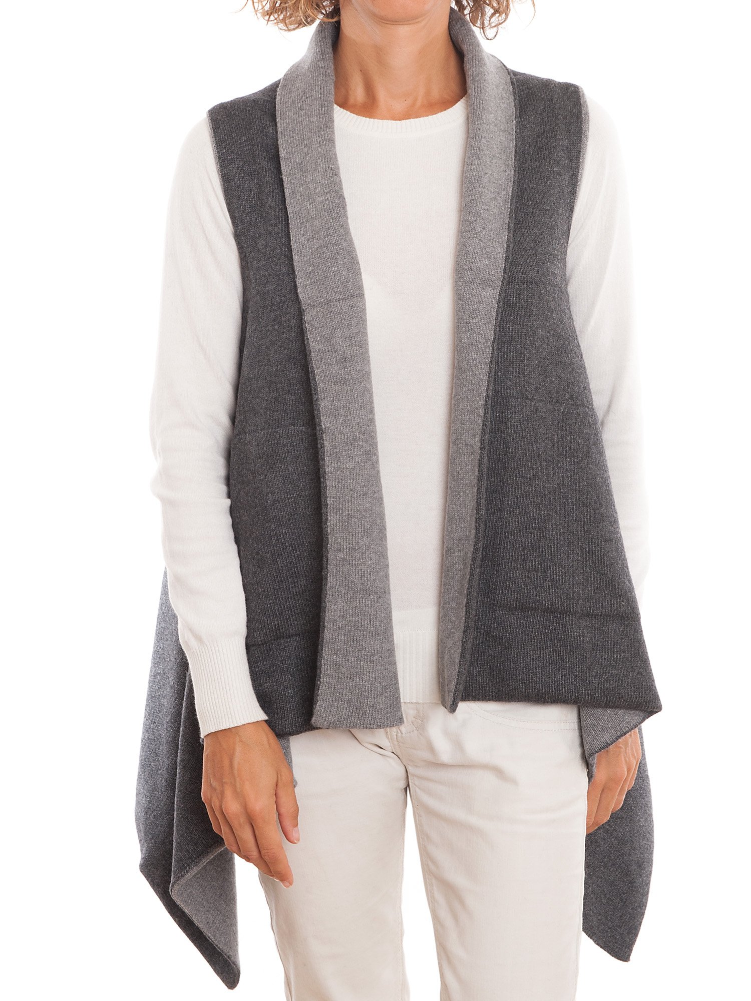 dalle-piane-cashmere-cape-bicolor-beige-creme-kaschmir image 5