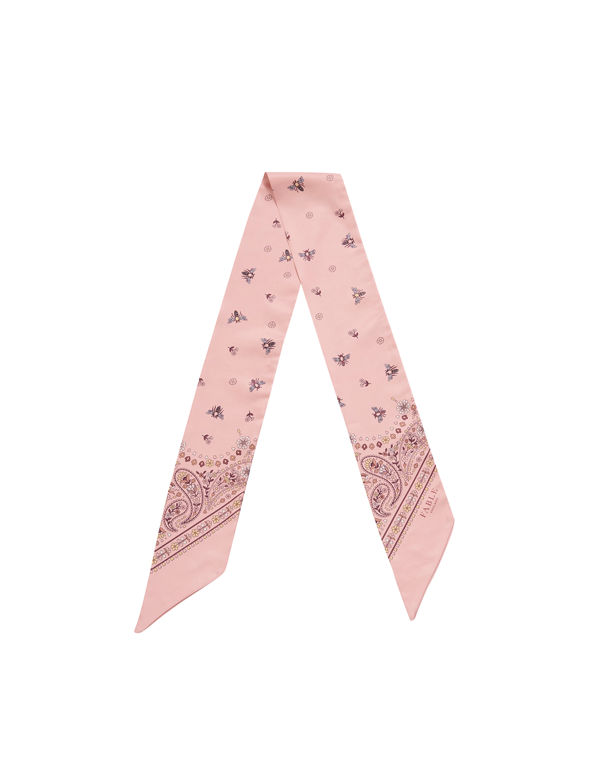 fable-england-eve-skinny-schal-pink-biene-leicht image 1
