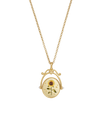 fable-england-jewellery-s-initial-halskette-sonnenblume-gold image 6