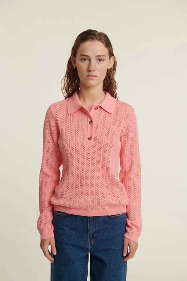basic-apparel-tricia-ba274-07-polopullover-conch-shell-bio image 1