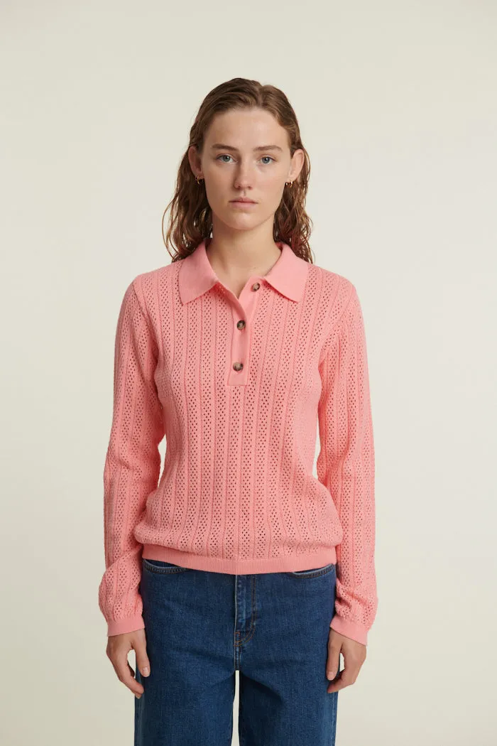 basic-apparel-tricia-ba274-07-polopullover-conch-shell-bio image 1