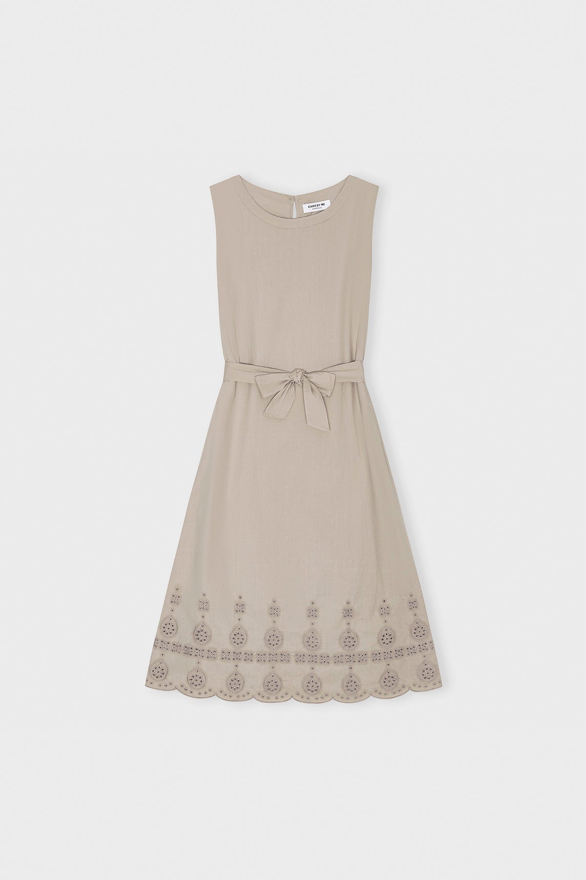 care-by-me-flora-a-dress-kleid-sand-bio-baumwolle-gots image 3