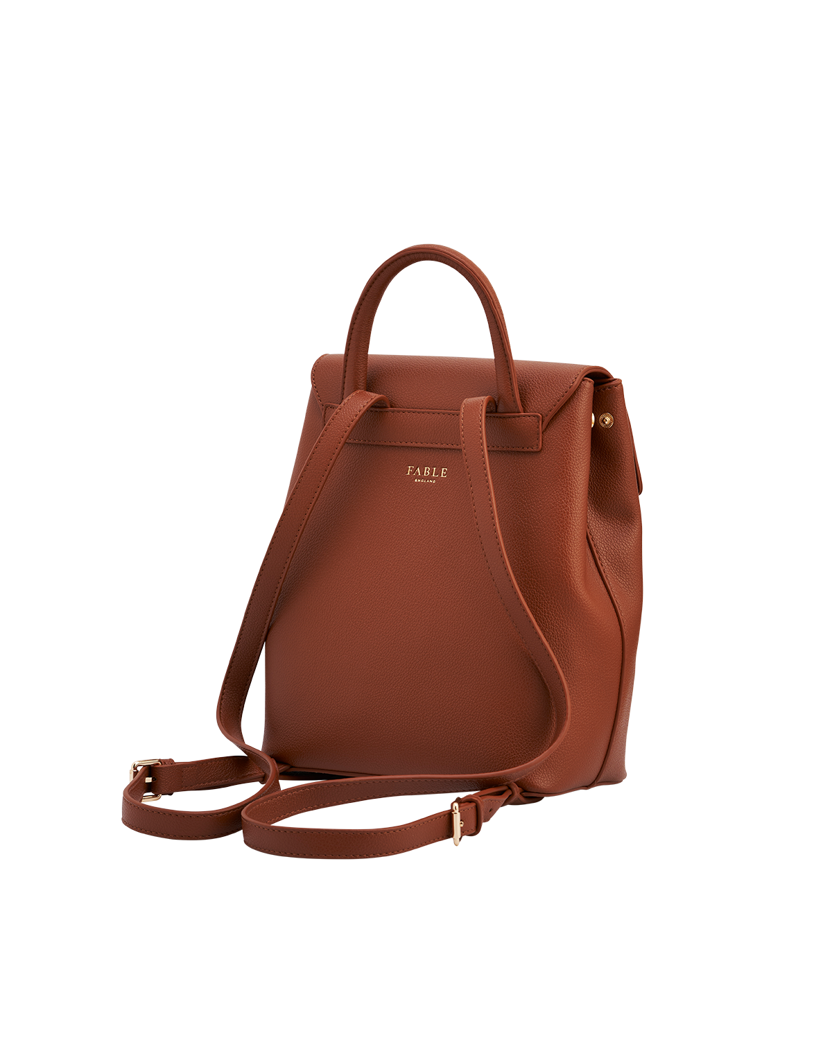 fable-england-laura-rucksack-tan-kunstleder-klein image 3