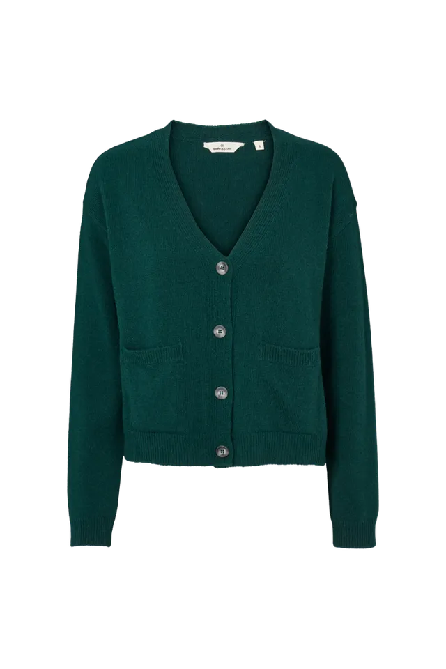 basic-apparel-lise-cardigan-rain-forest-recycelte-lammwolle image 1