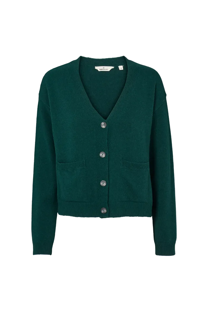 basic-apparel-lise-cardigan-rain-forest-recycelte-lammwolle image 1