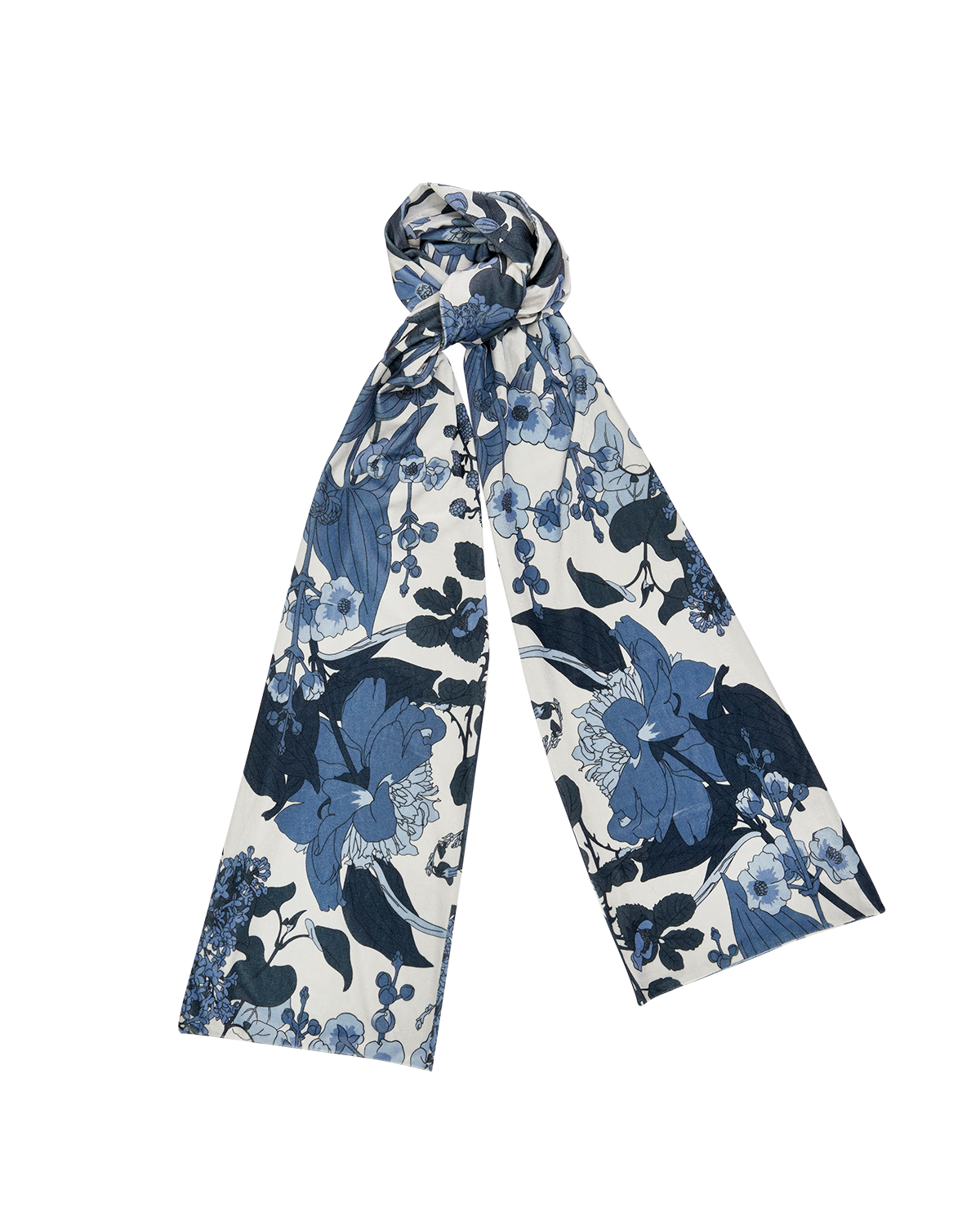 fable-england-scarves-deco-blooms-samtschal-blau image 1
