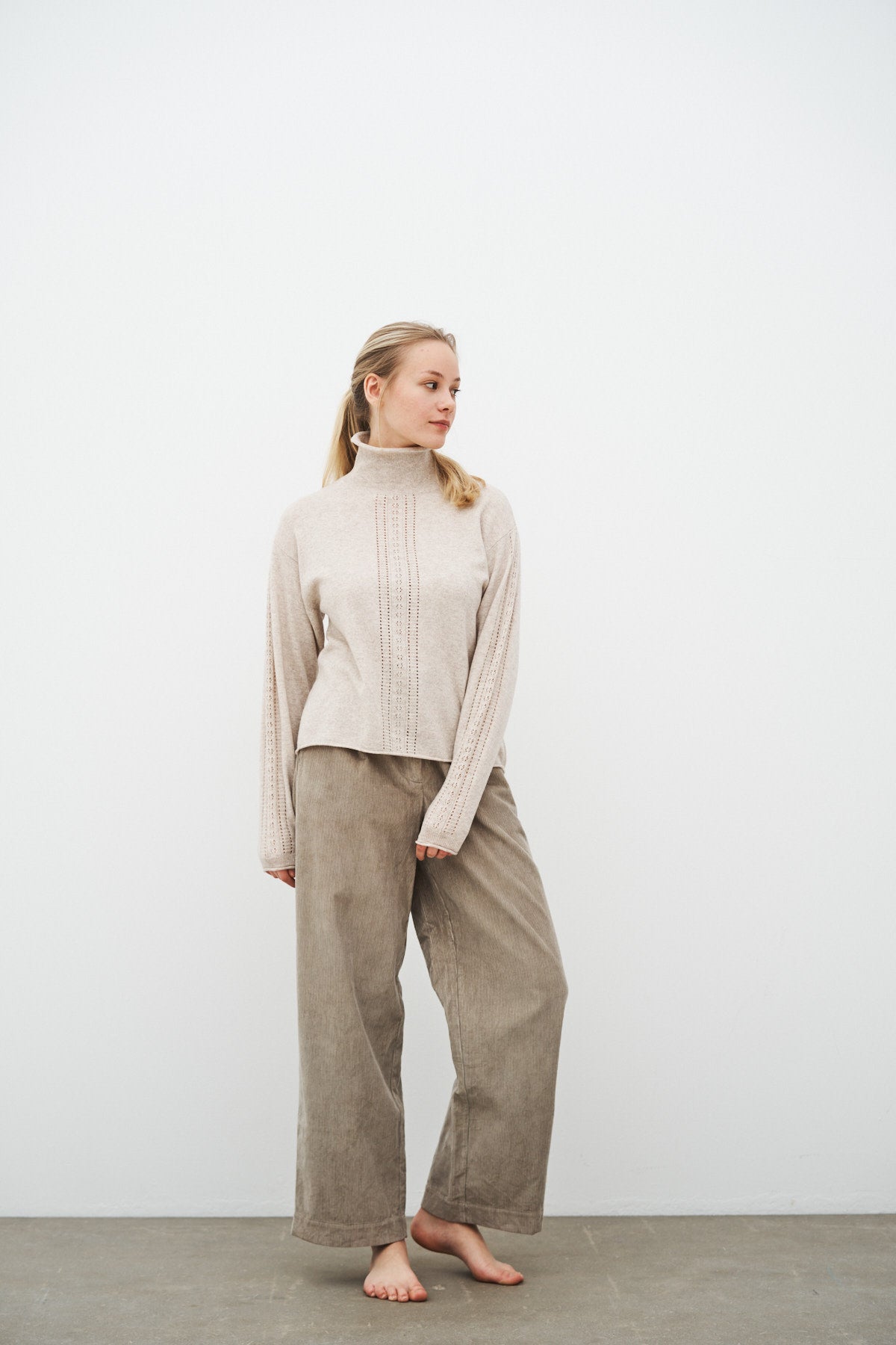 care-by-me-natacha-turtleneck-rollkragenpullover-dusty-brown-wolle image 5