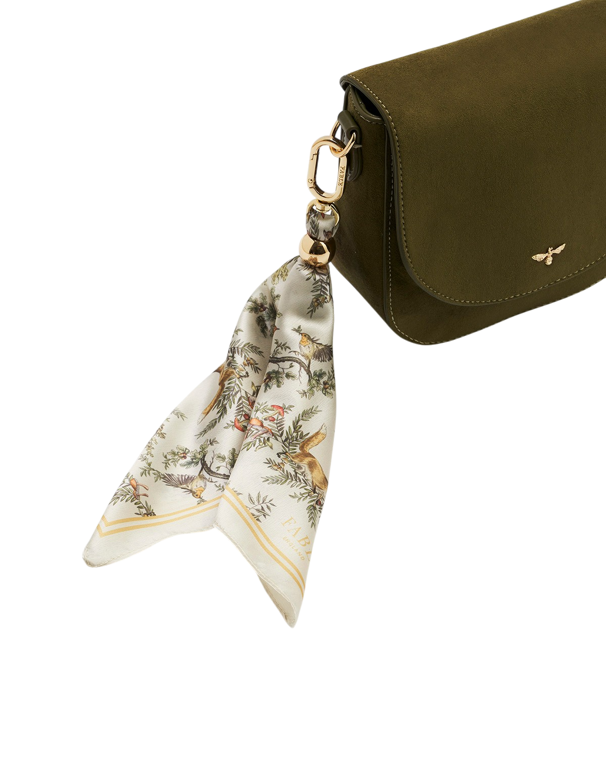 fable-england-beth-saddle-bag-khaki-faux-suede image 4
