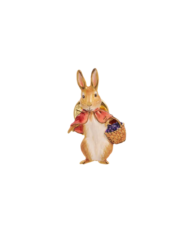 fable-england-x-peter-rabbit-cotton-tail-brosche-emaille image 1