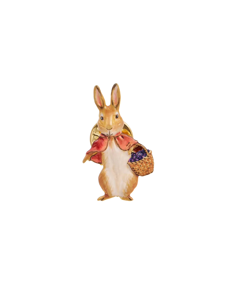 fable-england-x-peter-rabbit-cotton-tail-brosche-emaille image 1