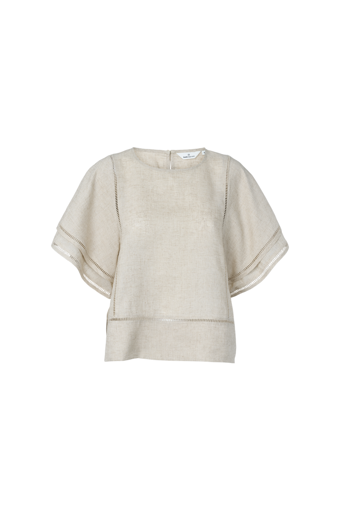 basic-apparel-carina-ss-bluse-natural-leinen-viskose image 6