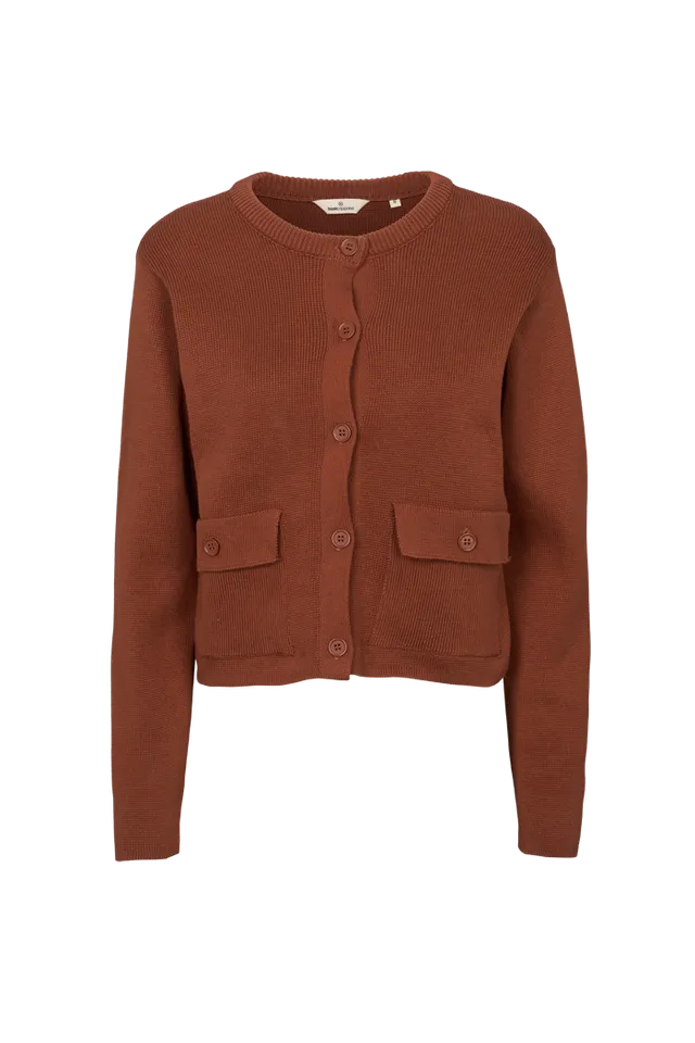 basic-apparel-sisa-jacket-strickjacke-tortoise-shell-bio image 1