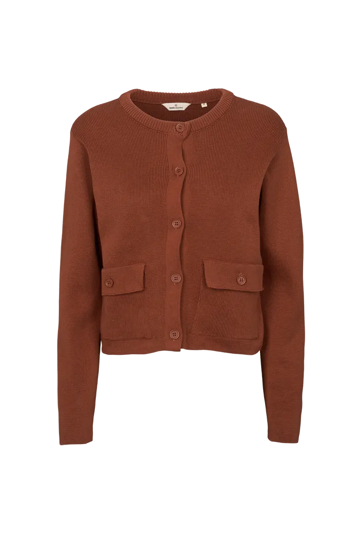 basic-apparel-sisa-jacket-strickjacke-tortoise-shell-bio image 1