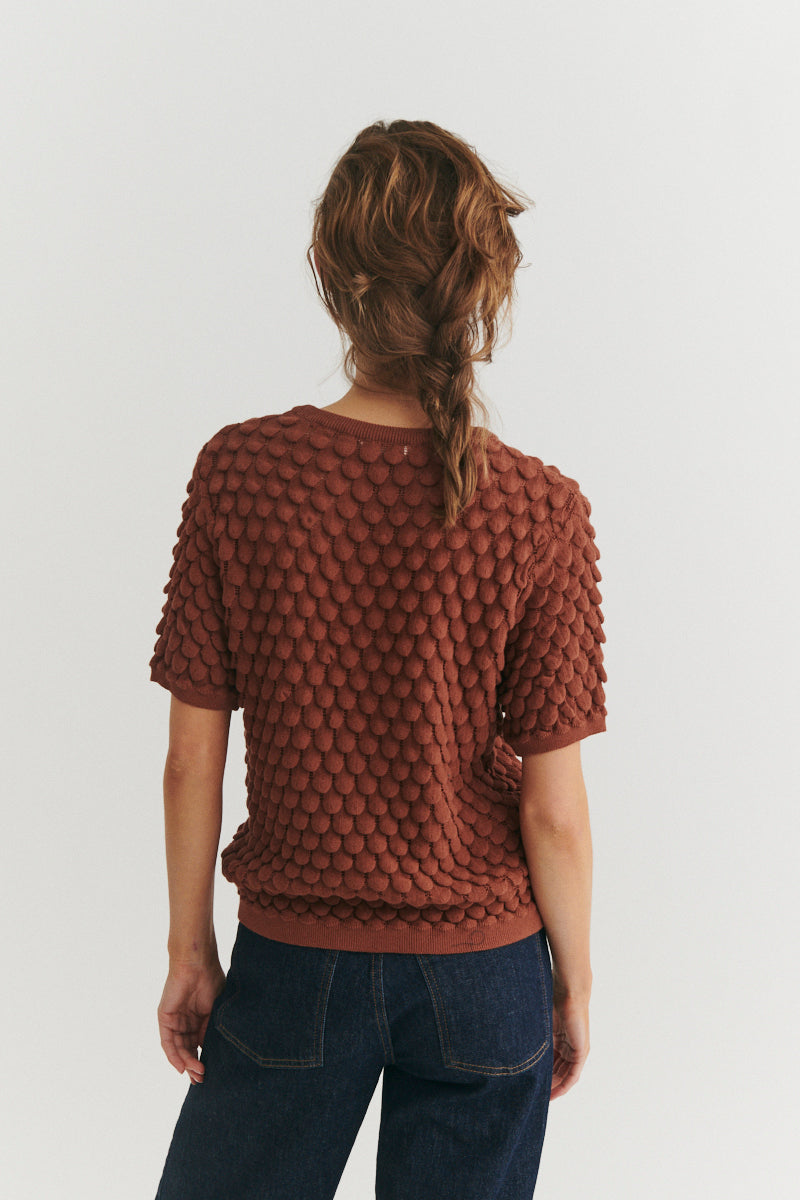 basic-apparel-cilla-pullover-tortoise-shell-bio image 3